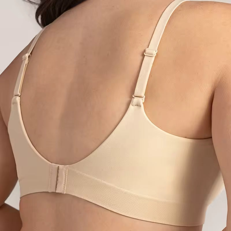 Beige back view